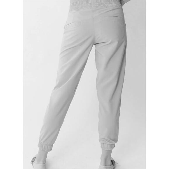 Albion Fit Jetsetter Jogger Brown Activewear Pants Women Sz M Petite - Picture 10 of 10